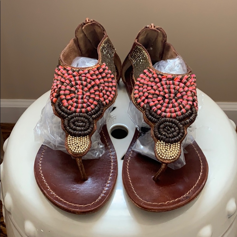 Steven Madden boho leather sandals